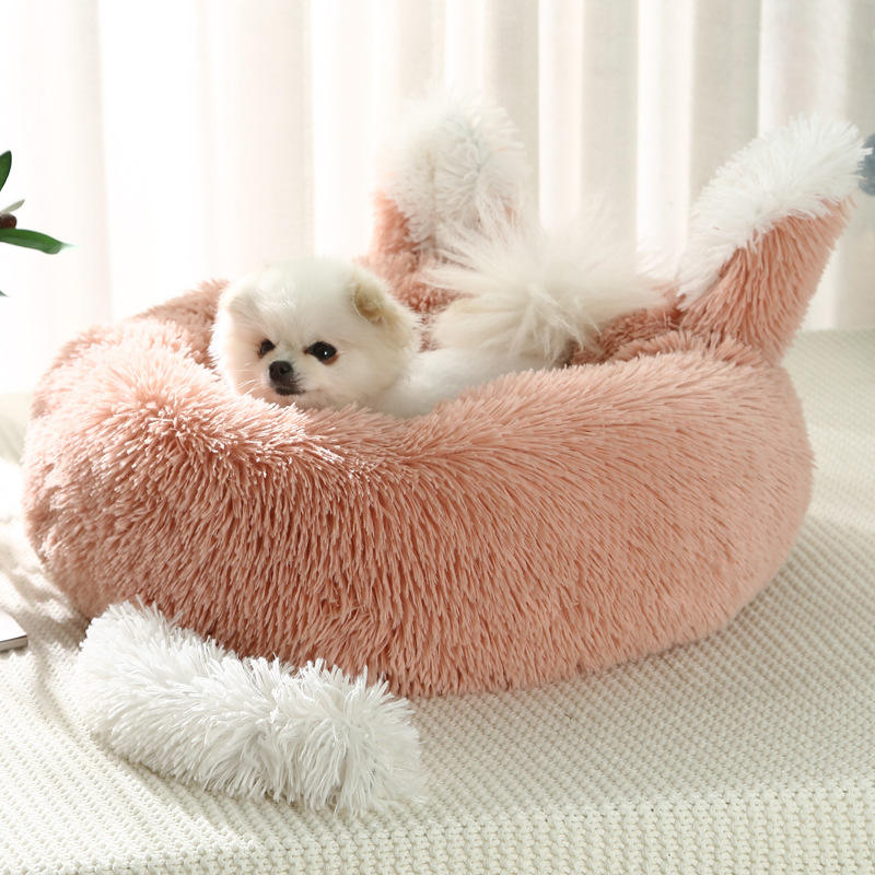 Fox-Shaped Pet Bed
