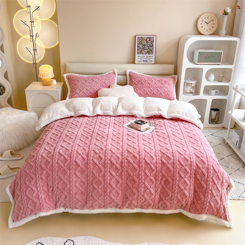 3D Jacquard Taffeta Blanket
