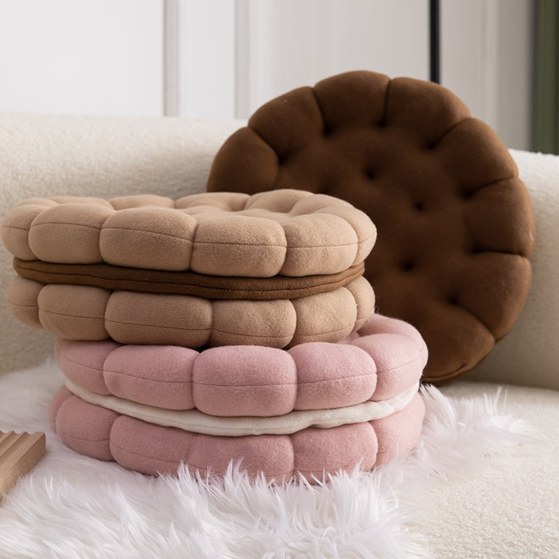 Cookie Round Double Layer Seat Cushion