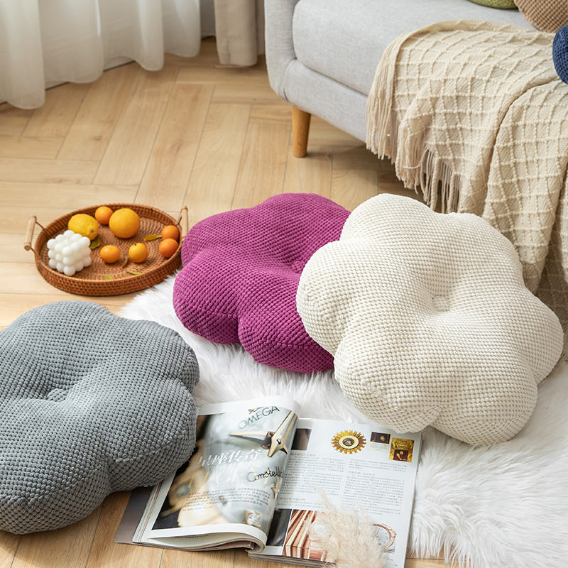 Floral Polyester Seat Cushion