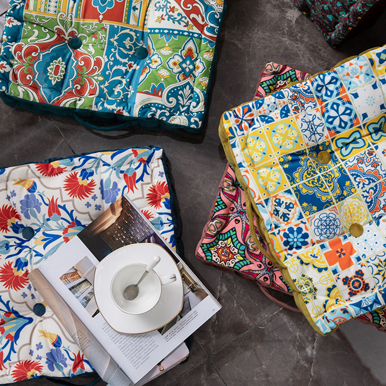 Moroccan Style Square Cushion