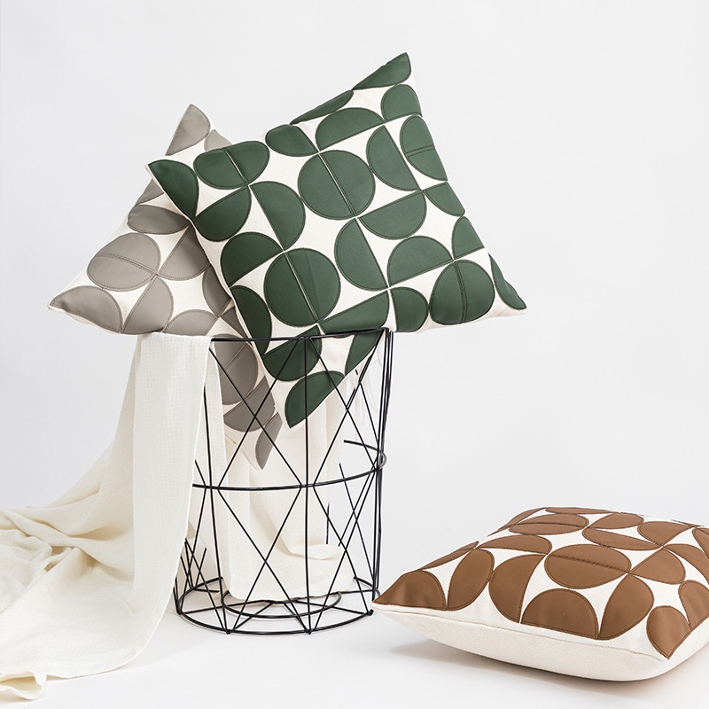 PU Leather Pillow